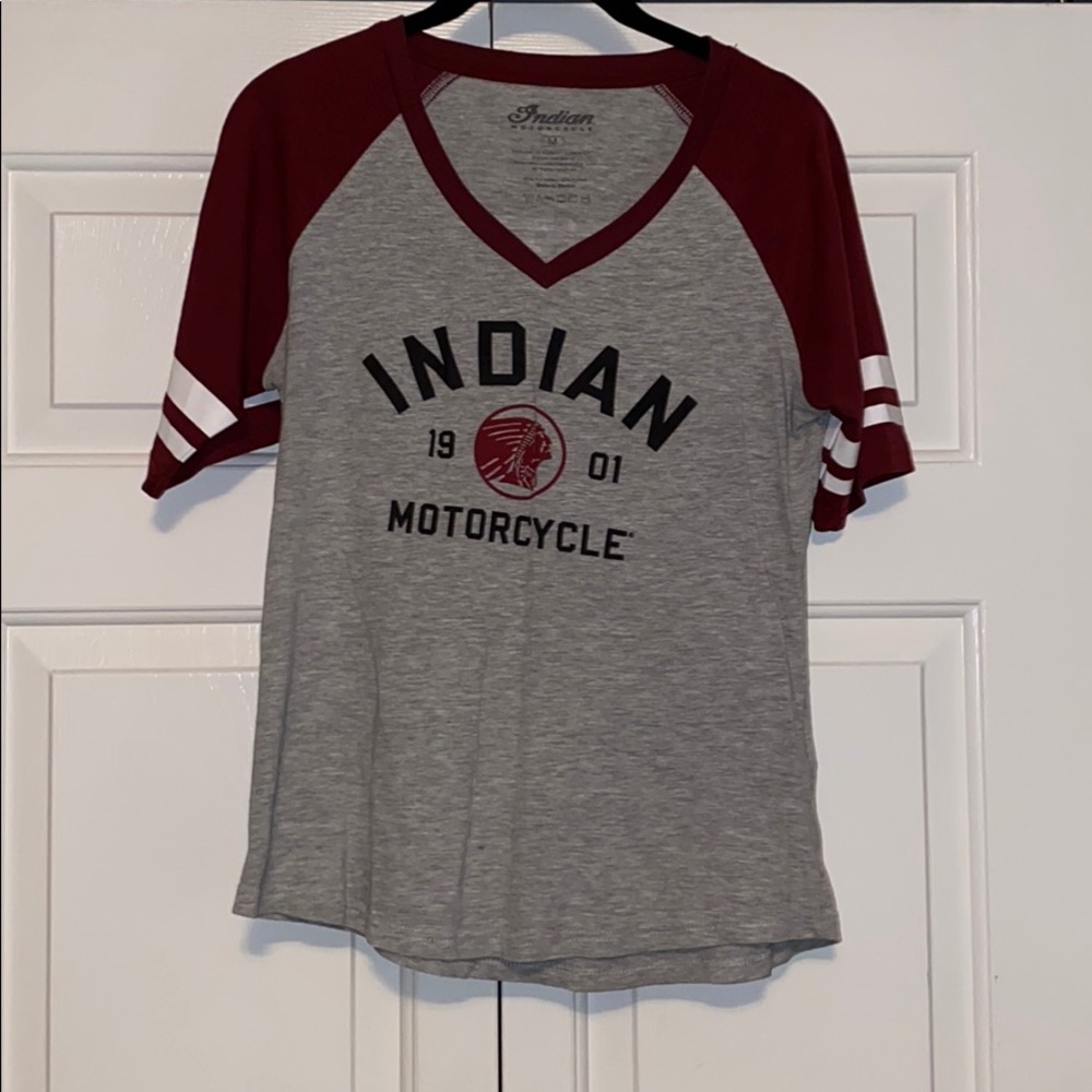 Indian Motorcycle baseball tee